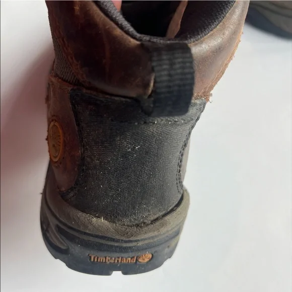 Timberland Brown Genuine Leather Hiking Boots - Picture 8 of 12